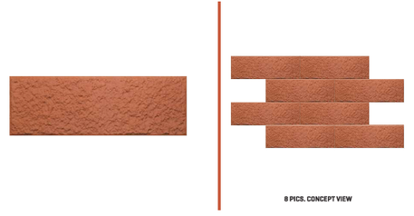 RUSTIC HIGH DEEP-107 BRICK